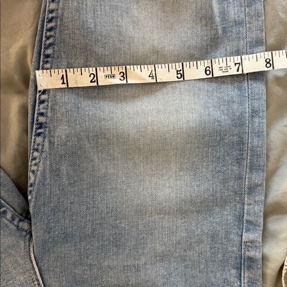 Mother The Pixie Tomcat Ankle Jeans 25 Nature of the Game Distressed Light Wash - Picture 8 of 11